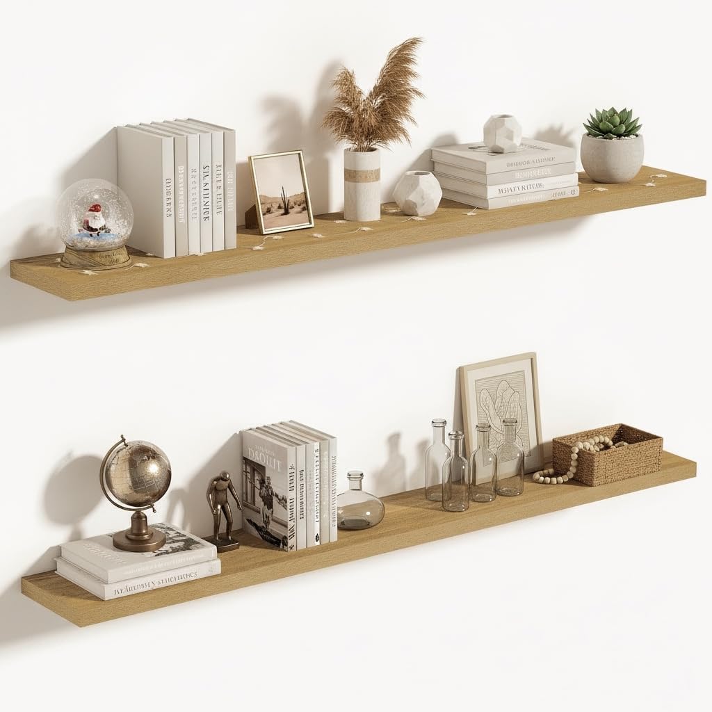 55 Inch Floating Shelves Set of 2