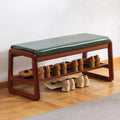 Solid Wood Shoe Bench