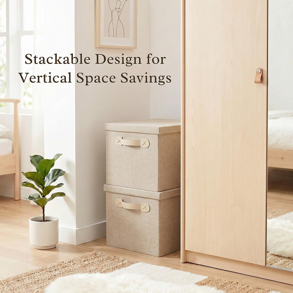 Fabric Storage Bins Set of 2