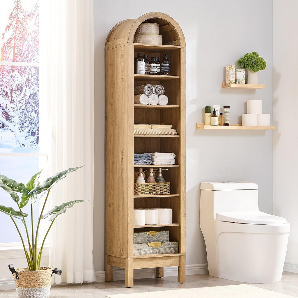 Arched Tall Bathroom Cabinet