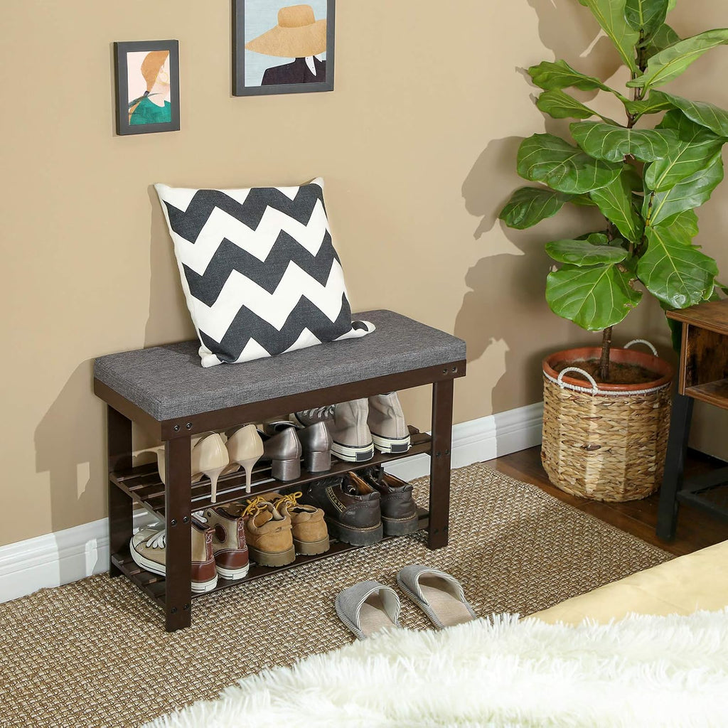 Bamboo Shoe Bench