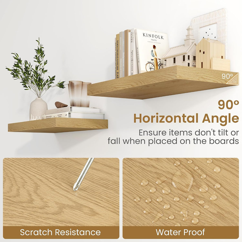 Fun Memories 48 Inch Floating Shelves