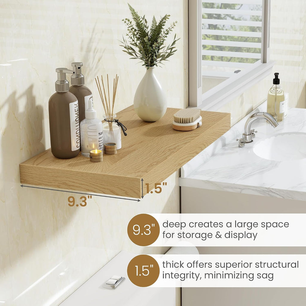 Fun Memories 48 Inch Floating Shelves