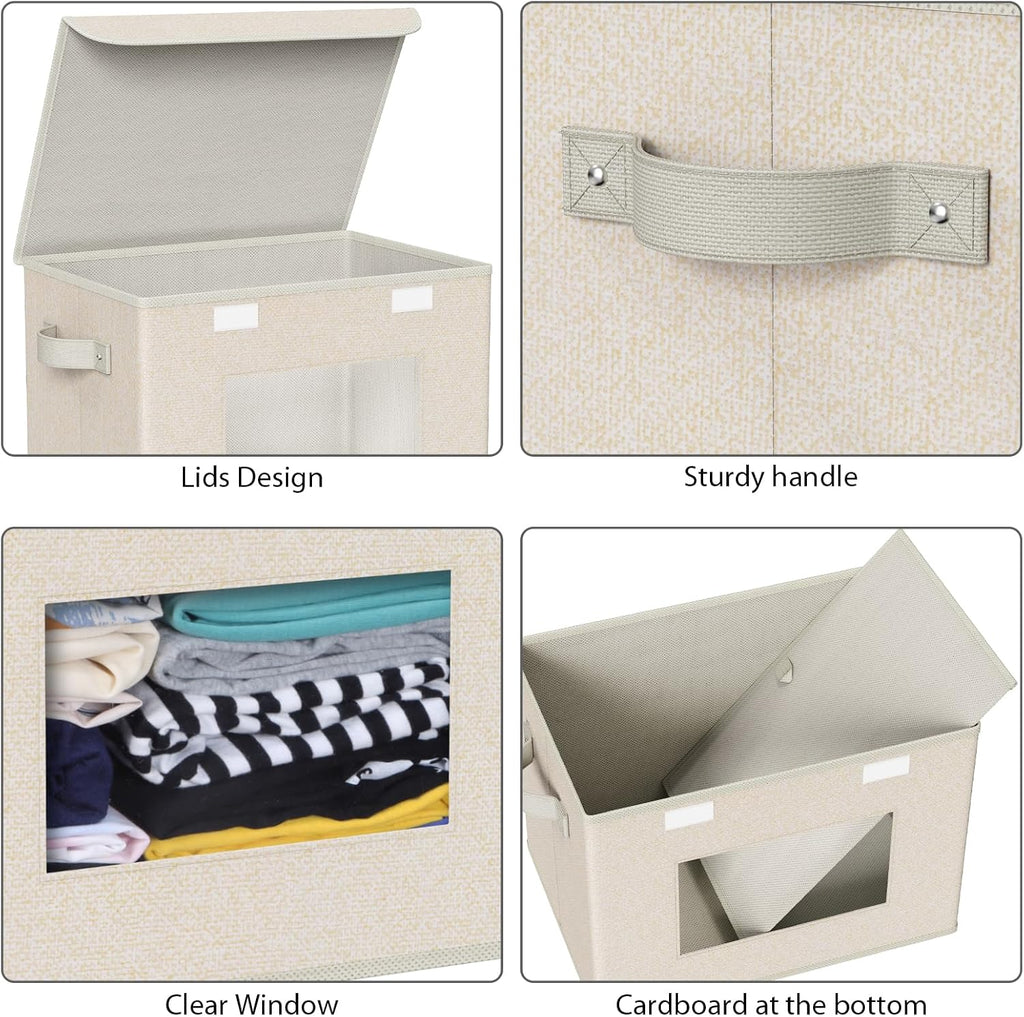 Fabric Storage Bins Set of 4