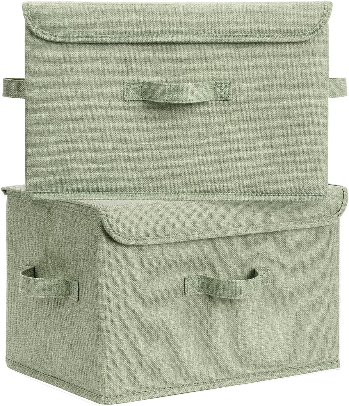 Sage Green Storage Bins Set of 2