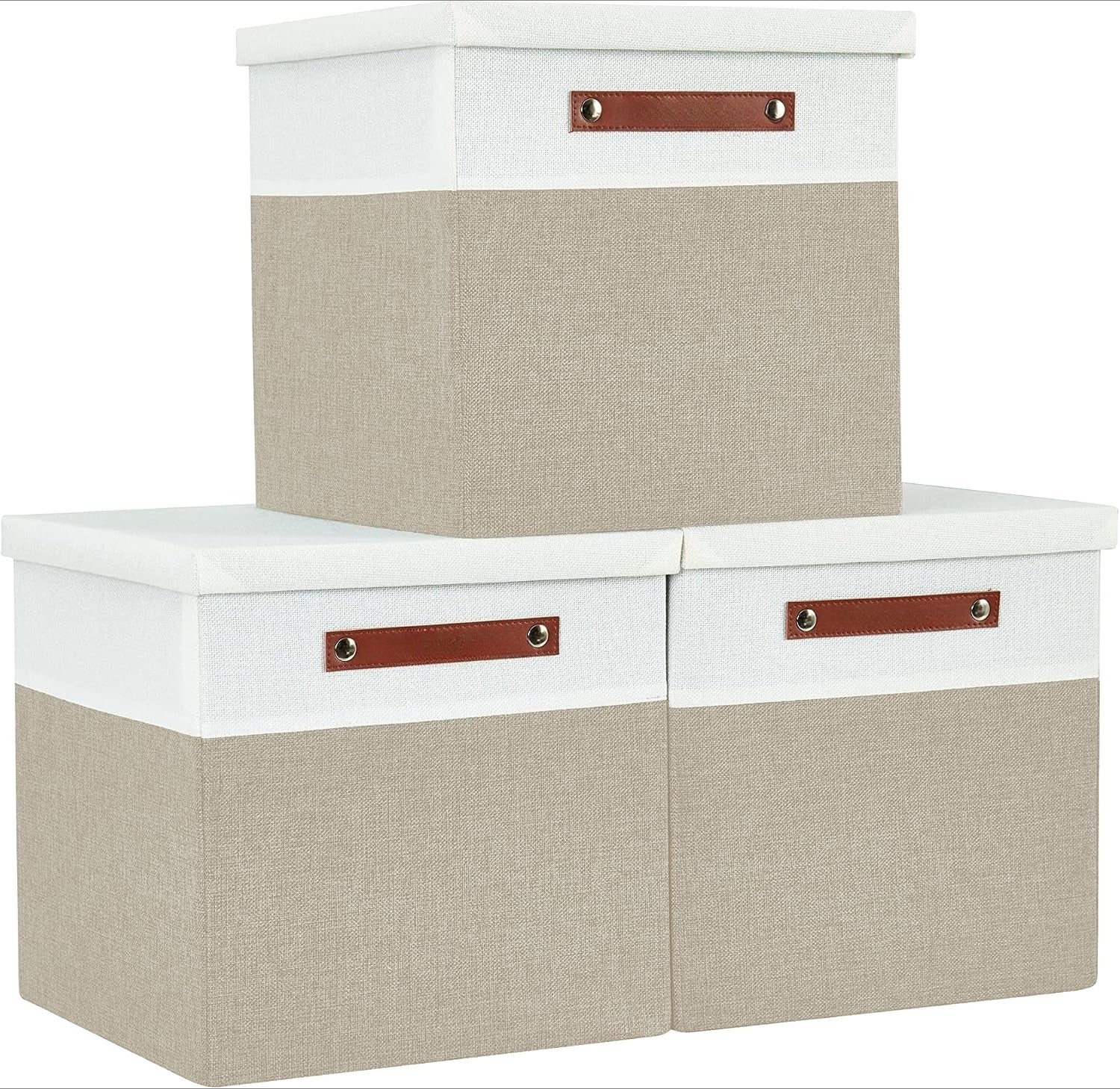 Fabric Storage Cubes Set of 3